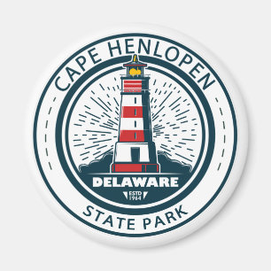 Aimant Cape Henlopen State Park Delaware Badge