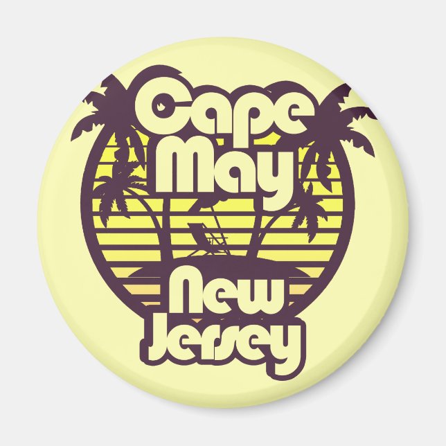 Aimant Cape May, New Jersey (Devant)