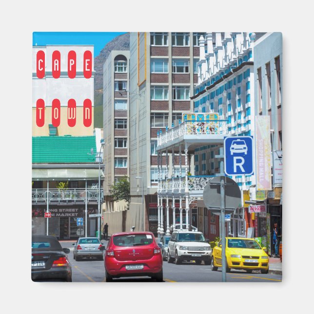 Aimant Cape Town Cityscape Architecture Afrique du Sud (Devant)
