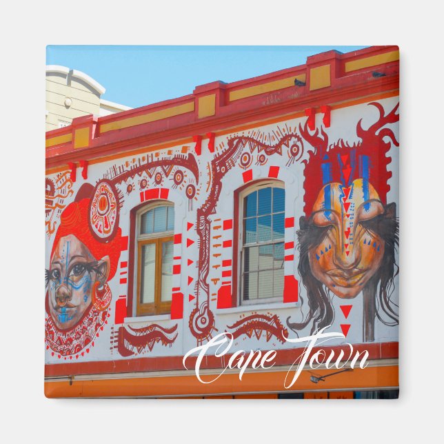Aimant Cape Town Cityscape Architecture Afrique du Sud (Devant)