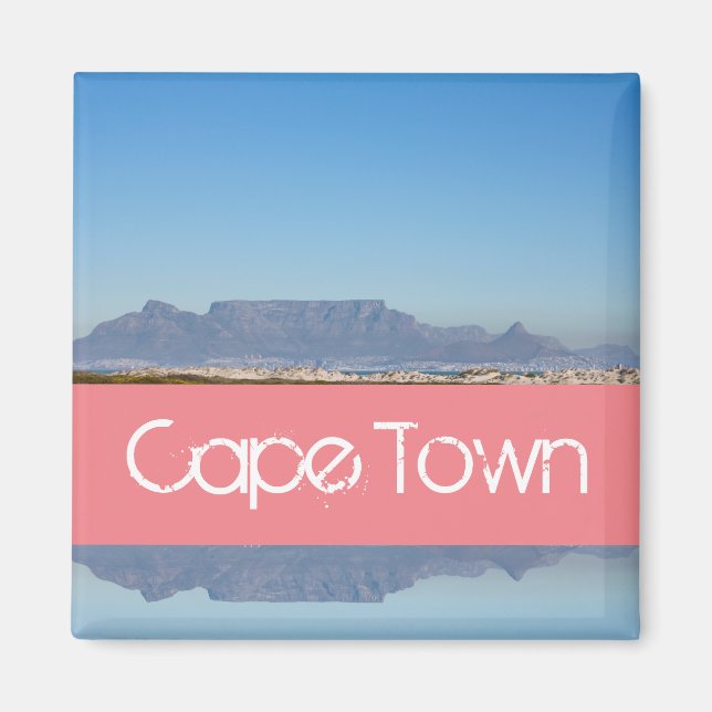 Aimant Cape Town Table Mountain ZA Afrique du Sud (Devant)