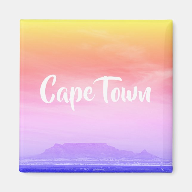 Aimant Cape Town Table Mountain ZA Afrique du Sud (Devant)
