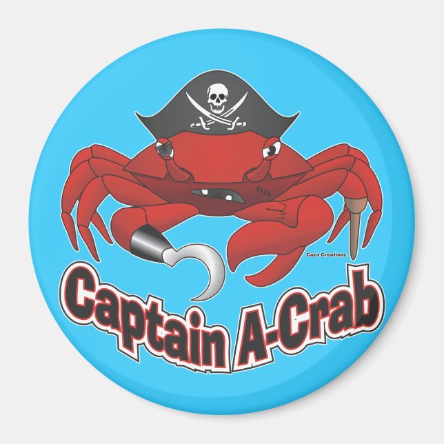 Aimant Capitaine "A-Crab" (Devant)