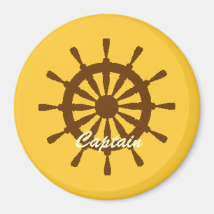 Aimant - Capitaine à la barre