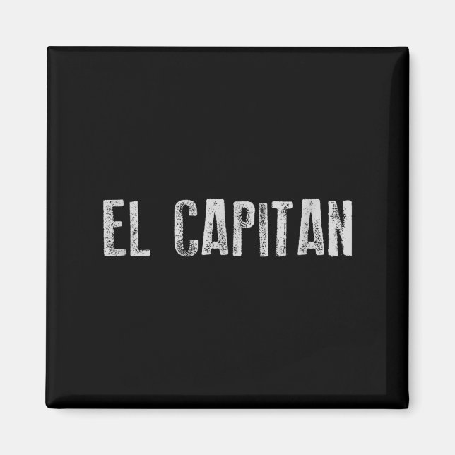 Aimant Capitaine de bateau El Catan (Devant)