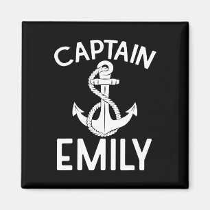 Aimant Capitaine Emily Voile Bateau Navire Yacht 