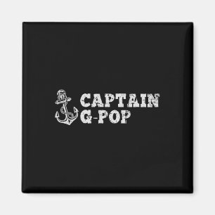 Aimant Capitaine G-pop Voile Bateau Bateau Vintage Ancre