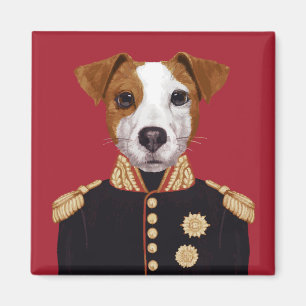 Aimant Capitaine Jack Russell
