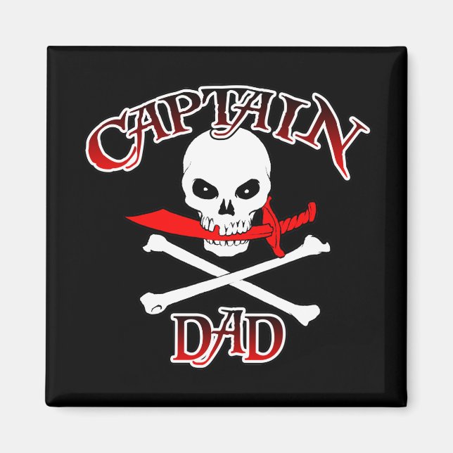 Aimant Capitaine Papa (Cutlass) (Devant)