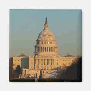 Aimant Capitol à Noël Washington DC Holiday