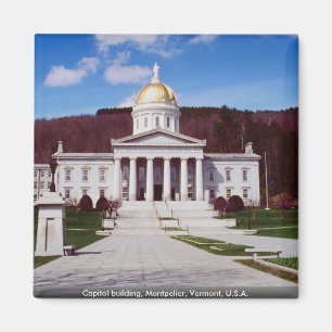 Aimant Capitol building, Montpelier, Vermont, États-Unis