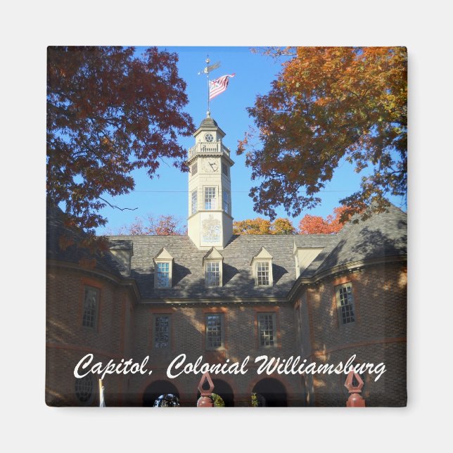 Aimant Capitol, Colonial Williamsburg (Devant)