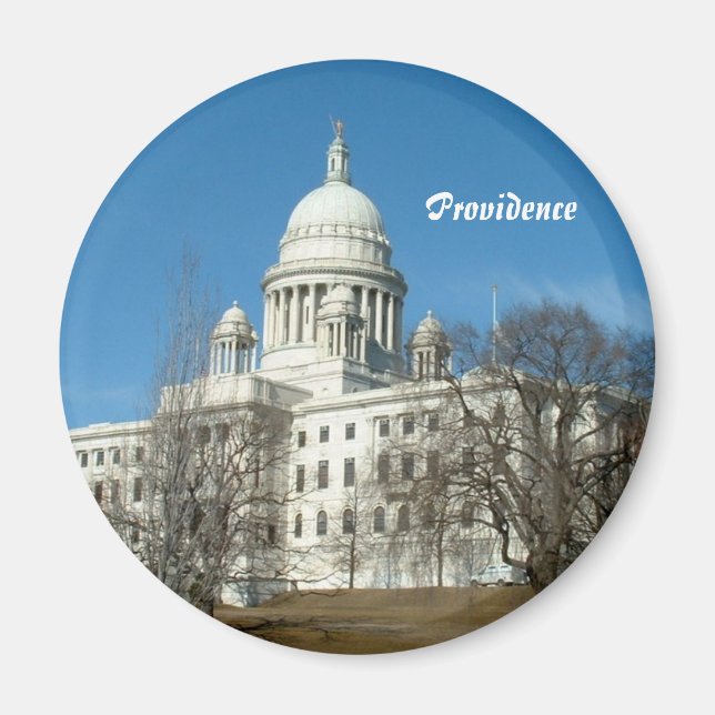 Aimant Capitole de l'État de Rhode Island (Devant)