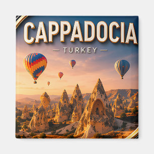 Aimant Cappadoce Turquie Vallées Anciennes Voyage Scéniqu
