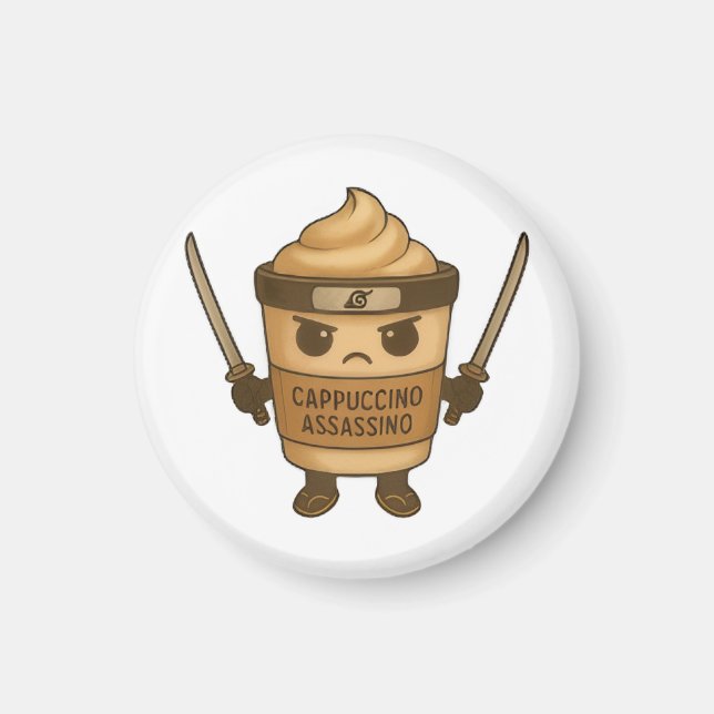 Aimant Cappuccino Assassino (Devant)