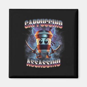 Aimant Cappuccino Ino Brainrot Italien mème