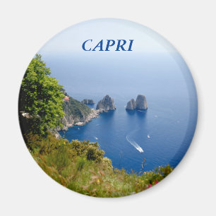 Aimant Capri avec roches Faraglioni