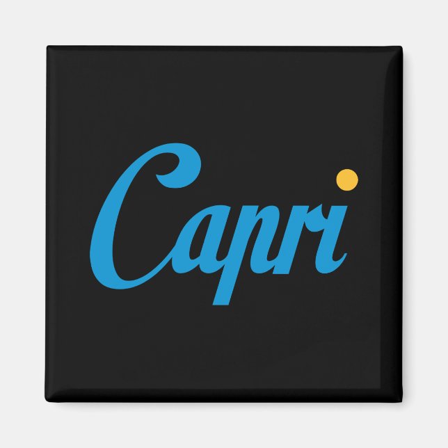 Aimant CAPRI Italie (Devant)