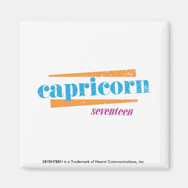 Aimant Capricorn Aqua (Devant)