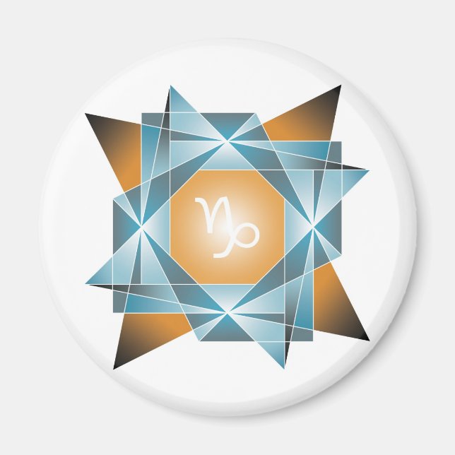 AIMANT CAPRICORN YANTRA (Devant)
