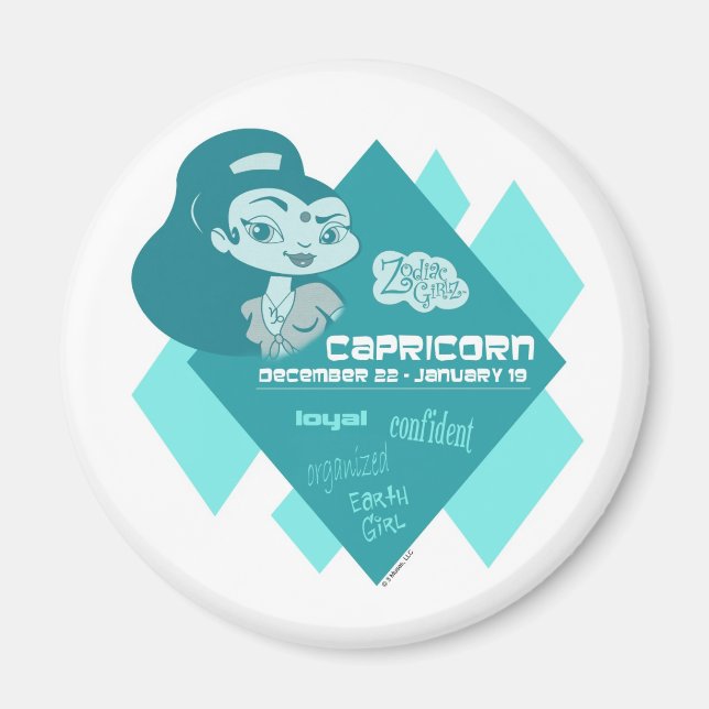 Aimant Capricorne (Devant)