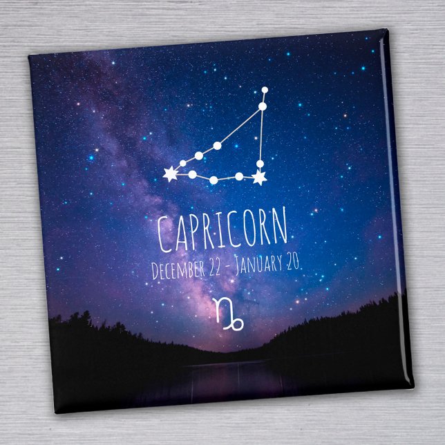 Aimant Capricorne | Constellation Zodiaque personnalisée (Créateur téléchargé)