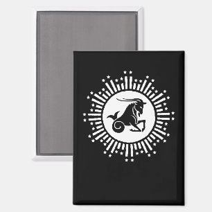 Aimant Capricorne signe Zodiaque Chèvre Conception de Sta