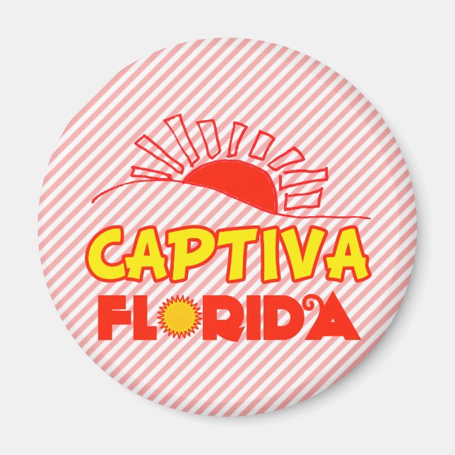 Aimant Captiva, Floride (Devant)