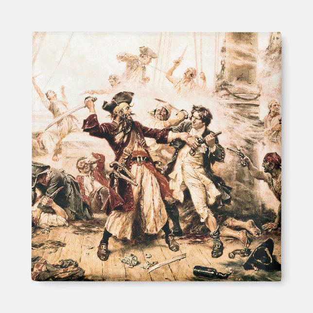 Aimant Capture, Barbe noire pirate, Revenge de la reine A (Devant)