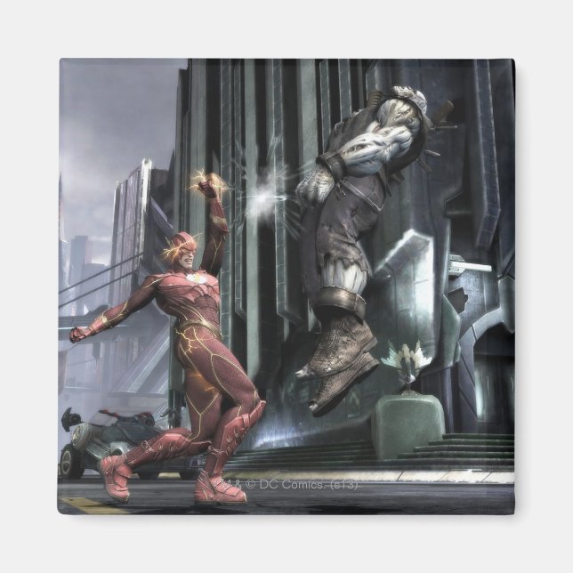 Aimant Capture d'écran : Flash vs Grundy 3 (Devant)