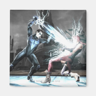 Aimant Capture d'écran : Nightwing vs harley
