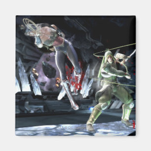 Aimant Capture d'écran : Wonder Woman vs Green Arrow