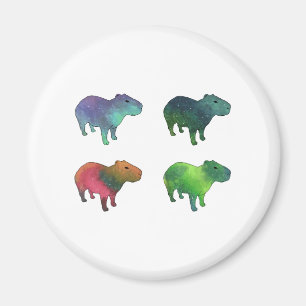 Aimant Capybaras de l'espace