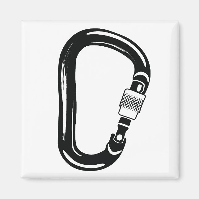 Aimant Carabiner Escalade de montagne Bouldering à l'exté (Devant)