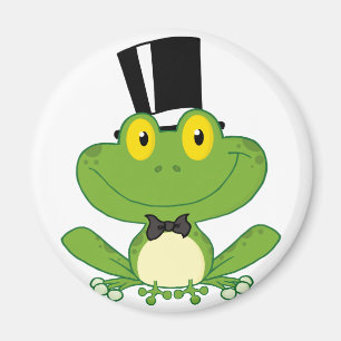 Aimant Caractère de dessin de grenouille