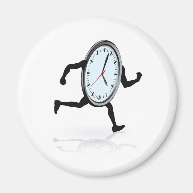 Aimant Caractère d'horloge en cours (Devant)