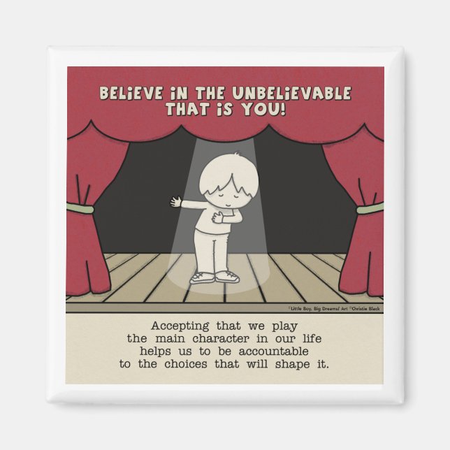 Aimant Caractère principal (Devant)