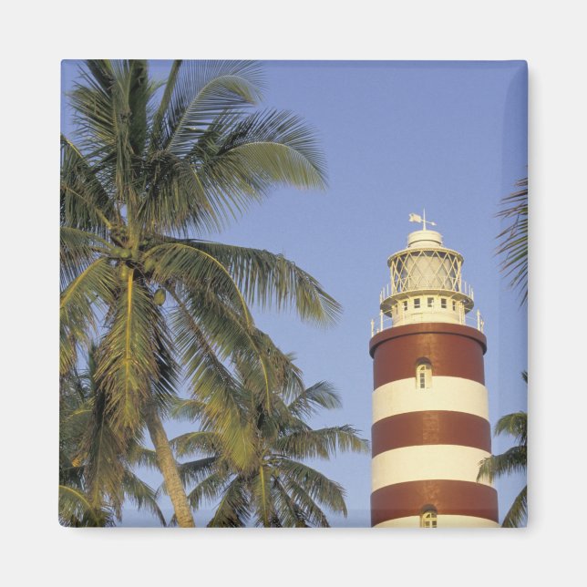 Aimant Caraïbes, Bahamas, Abaco, Elbow Cay. Hopetown (Devant)