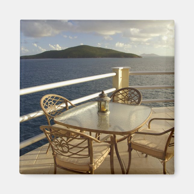 Aimant Caraïbes, îles Vierges américaines, St. Thomas. Vu (Devant)