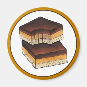 Aimant Caramel de pain court de Millionaire Carré UK Food