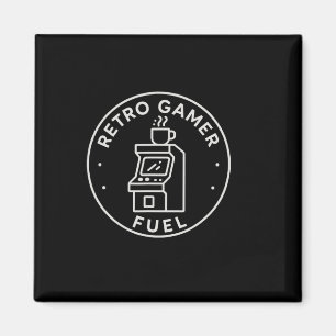 Aimant Carburant de jeu rétro pour arcade pour papas des