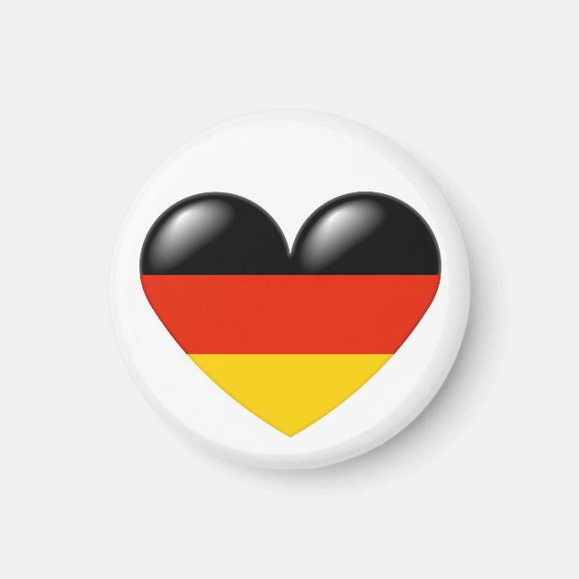 Aimant cardiaque allemand - Deutsche Herz (Devant)