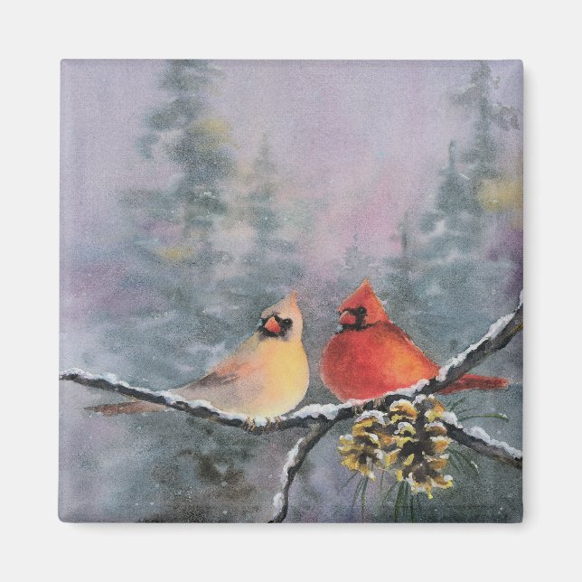 Aimant CARDINALS par SHARON SHARPE (Devant)