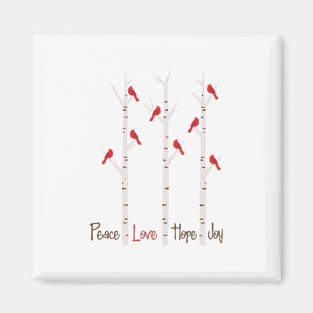 Aimant Cardinaux en succursale (Devant)