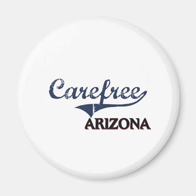 Aimant Carefree Arizona City Classic (Devant)