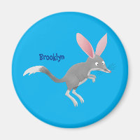 Caricature de bilby australien très heureuse