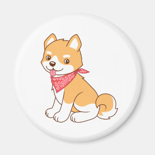 Aimant Caricature mignonne Chien Chien Chien Chien Chien