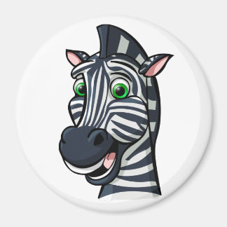 Aimant Caricature Zebra