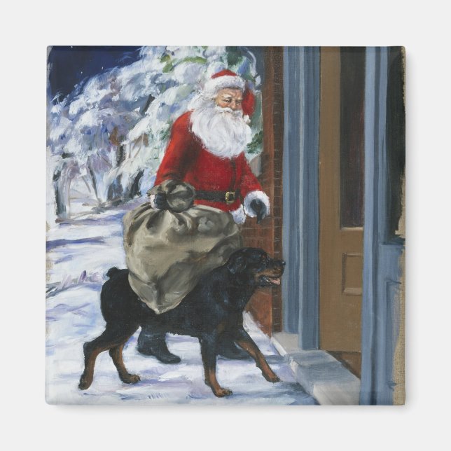 Aimant Carl Helping Santa Claus de<Carl's Christmas>b (Devant)