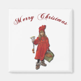 Aimant Carl Larsson Brita dit Joyeux Noël à Iduna